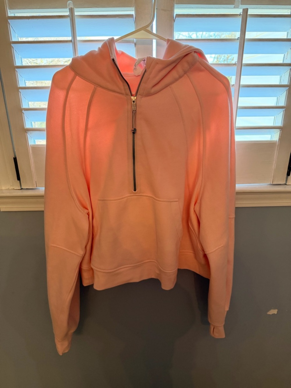 lululemon athletica Light pink Scuba  Hoodie